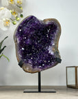 Top GRade Natural Deep Purple Amethyst Geode - MWS2035