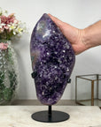 Beautiful Large Amethyst Cluster with Calcite Crystals Inclusions - AWS1408
