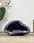 Amethyst & Agate Stone Geode with Druzy Crystal Formation - STGE0017