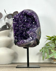 Top Grade Amethyst Specimen on Metal Stand - MWS3224
