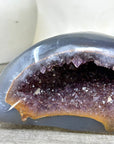 Amethyst & Blue Agate Stone Geode - STGE0076