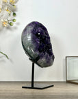 Premium Quality Uruguayan Amethyst Geode on Stand - MWS3031