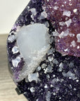 Rare Amethyst & Calcite Crystal Specimen - MWS2335