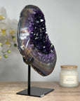 Large Amethyst Geode with Natural agate Shell - MWS1712