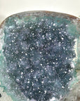 Unique Natural Green Quartz Specimen on Metal Stand - MWS3377