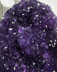 Uruguayan Amethyst Crystal Cluster on Stand - MWS2635