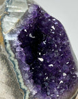 Stunning Natural Amethyst Geode with Jasper Shell - CBP1085
