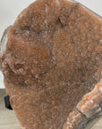 Natural Orange Sugar Quartz Geode - MWS2873