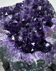 Large Amethyst Stone Crystal Cluster with Large & Shinny Crystals - MWS1151