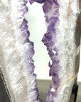 XL Natural Agate & Amethyst Geode Slice Portal - MWS2119