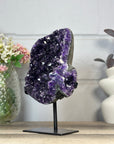 Deep Purple Amethyst Cluster with Large & Shinny Crystals - MWS3401