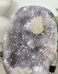 Natural Spirit Amethyst Cluster with Calcite Formations - MWS3292