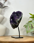Top Grade Amethyst Stone wirh Green Jaspes Banding - MWS3098