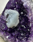 Stunning Amethyst Cathedral with Calcite Crystal Inclusion - CBP1194