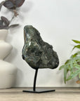 Natural Green Tone Sugar Quartz Specimen - Stand Included - MWS3181