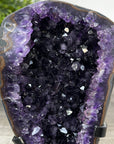 Top Grade Amethyst Geode with Metallic Stand - MWS2420