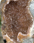 Natural Quartz Geode with Beautiful Orange Tone - MWS2172