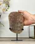 Natural Quartz Cluster Specimen on Stand - MWS2872