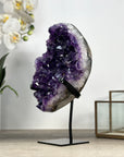 Amethyst Crystal Cluster with Large & Shinny Crystals - MWS2210