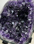 Stunning Large Natural Amethyst Crystal with Green Jasper Shell - MWS1849