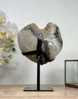 Natural Yellow Sugar Druzy Geode - MWS1890