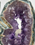 Stunning Natural Amethyst & Green Jasper Stone Portal - MWS2231