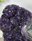 Uruguayan Amethyst Crystal Cluster for Home Decor - MWS2695