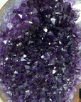 Beautiful Natural Deep Purple Uruguayan Amethyst Geode - MWS2031