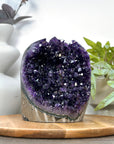 Large Deep Purple Amethyst Cathedral Geode - CBP1305