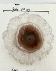 Amethyst, Quartz Agate & Green Jasper Stalactite Slices Wholesale Flat - Ideal for Pendants - STS0026