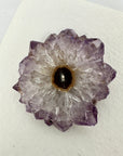 Genuine Amethyst & Quartz Stalactite Slices Flat - Perfect for Crafting Unique Jewelry - STS0040