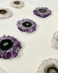 Wholesale Stalactite Slices for Jewelry Making - Bulk Flat Set - STS0056