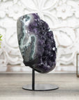 Top Grade Amethyst Crystal Cluster with Stunning Jaspes Shell - MWS0420