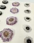 Wholesale Stalactite Slices for Jewelry Making - Bulk Flat Set - STS0061
