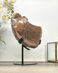 Natural Orange Sugar Quartz Geode - MWS2873