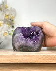 Uruguayan Amethyst Geode with Cut Base and Polished Edges - CBP1102