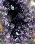 Natural XXL Amethyst & Agate Geode, Huge Deep Purple Crystals - CBP1097