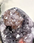 Amethyst Crystal Cluster with Pink Highlights Crystals - MWS2608