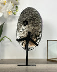 Uruguayan Amethyst Crystal Cluster on Stand - MWS2635