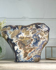 Huge Natural Agate & Amethyst Statement Piece - CBP1257
