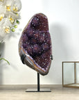 Rare Amethyst Stone Cluster with Stalactite Formations - MWS2569