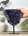 Natural uruguayan Amethyst Geode on Stand - MWS3164