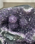 Amethyst Cluster with Shinny Crystals - MWS2200