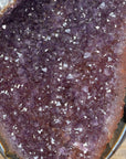 Unique Natural & Banded Agate Geode, Premium Uruguayan Crystals - MWS1975