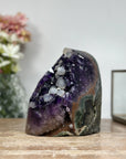 Amethyst Cathedral with Calcite Formations - CBP1044