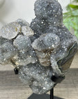 Natural Quartz Crystal Cluster on Stand - MWS3283