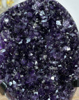 A+ Grade Natural Amethyst Crystal, Metalic Stand Included - MWS1891