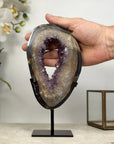 Natural Amethyst, Agate & Quartz Crystal Portal - MWS1940