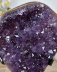 Stunning Natural Amethyst Cluster with Agate & Jasper Shell - MWS1749
