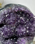 Huge Amethyst Geode with Agate & Green Jasper Shell - MWS2194